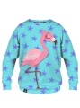 Bluza dziecięca flaming morska