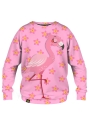 Bluza dziecięca flaming różowa