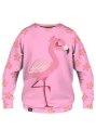bluza_dresowa_dziecieca_flamingi_roz