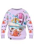 Bluza dresowa dziecięca Psiaki w wannie