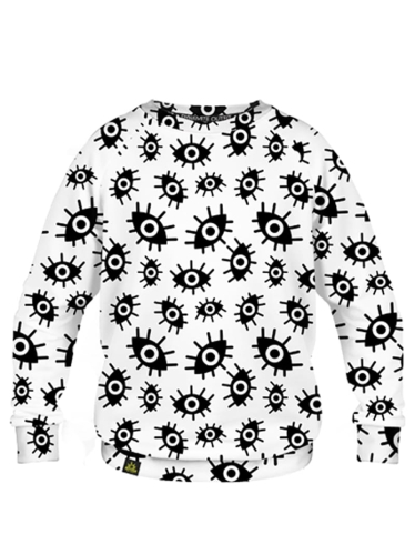 bluza dziecięca oczy halloween
