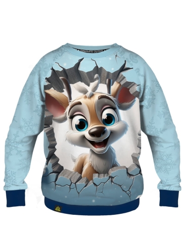 bluza dziecięca świateczna słodki Jelonek